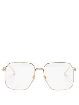 gucci square metal glasses carrie bradshaw